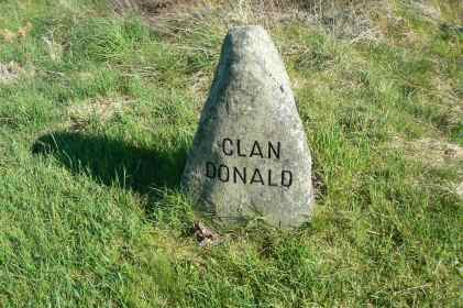 Clan Donald stone